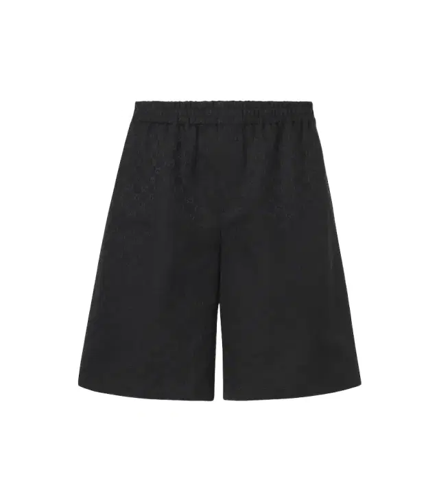 Gucci GG canvas linen-blend shorts