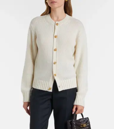 Bottega Veneta Knot cashmere cardigan | Thumbnail 3