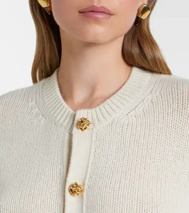 Bottega Veneta Knot cashmere cardigan | Thumbnail 4