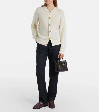 Bottega Veneta Knot cashmere cardigan | Thumbnail 6