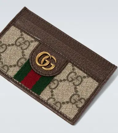 Gucci Ophidia leather-trimmed card case | Thumbnail 2 Gucci Ophidia leather-trimmed card case | Thumbnail 2