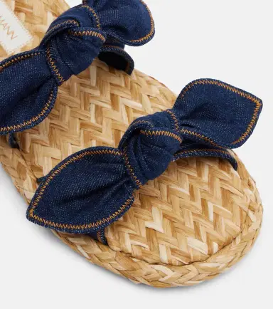 Zimmermann Carousel denim espadrille slides | Thumbnail 4