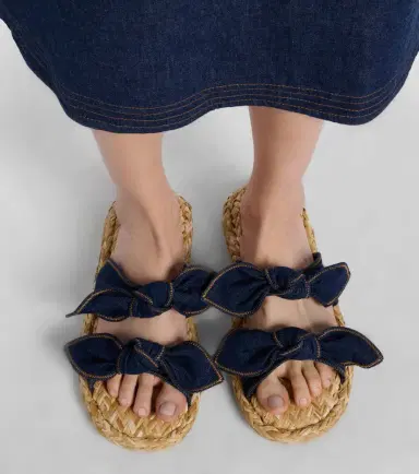Zimmermann Carousel denim espadrille slides | Thumbnail 6
