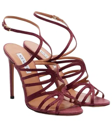 Aquazzura Serenade raffia sandals | Thumbnail 1 Aquazzura Serenade raffia sandals | Thumbnail 1