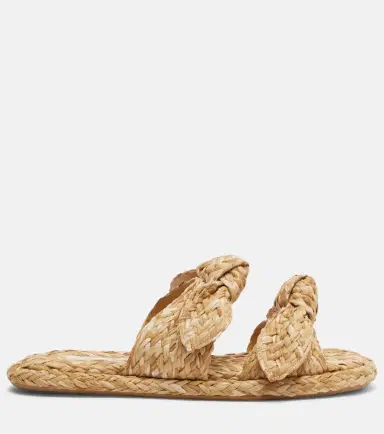 Zimmermann Carousel raffia espadrille slides | Thumbnail 3