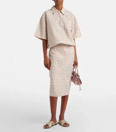 Prada Woven leather slides | Thumbnail 5