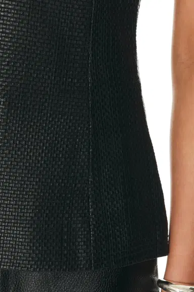 St. Agni Woven Leather Strapless Bodice Top | Thumbnail 5 St. Agni Woven Leather Strapless Bodice Top | Thumbnail 5