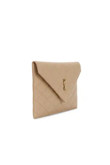 Saint Laurent Agneau Plume Pouch Bag | Thumbnail 4 Saint Laurent Agneau Plume Pouch Bag | Thumbnail 4