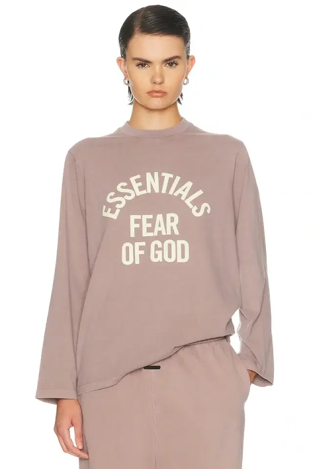 Fear of God ESSENTIALS Campus Classic Long Sleeve Cotton Jersey Tee