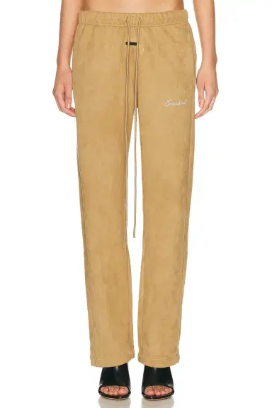 Fear of God Essentials Signature Relaxed Suede Fleece Pant | Thumbnail 1