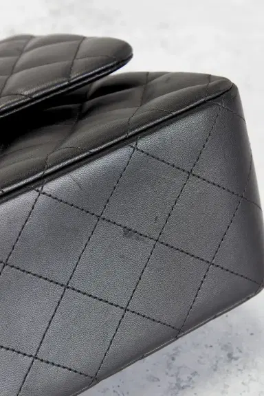 Chanel Chanel Lambskin Jumbo Double Flap Bag | Thumbnail 8 Chanel Chanel Lambskin Jumbo Double Flap Bag | Thumbnail 8