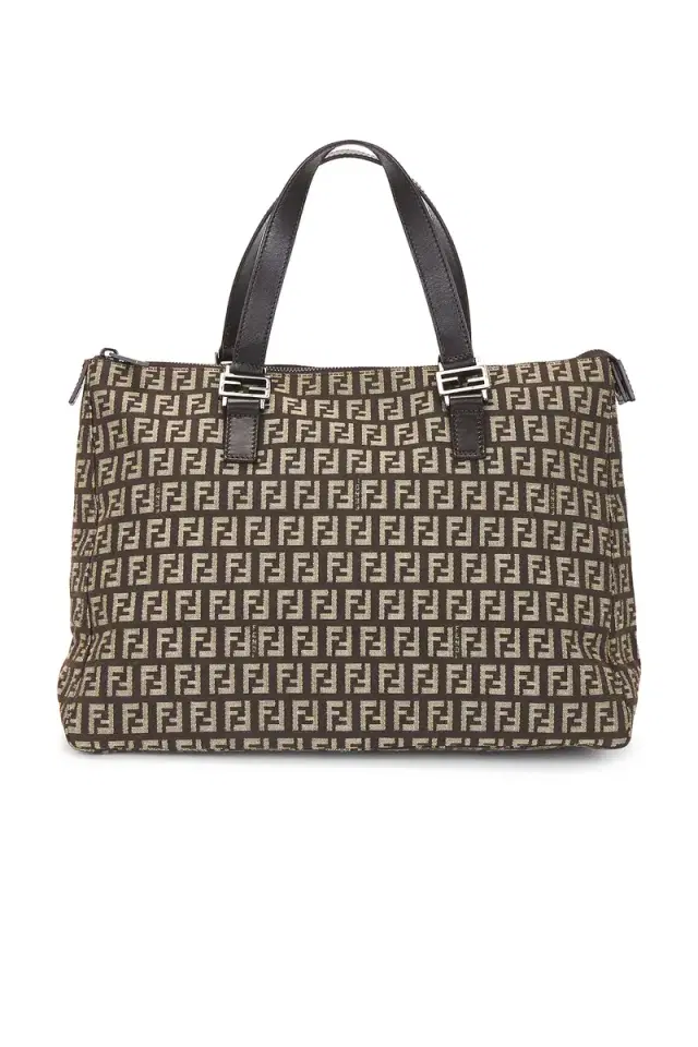 FWRD Renew Fendi Zucchino Tote Bag