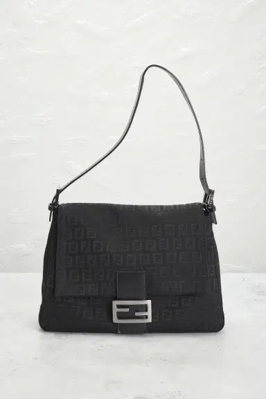 Fendi Zucchino Mama Baguette Shoulder Bag | Thumbnail 2