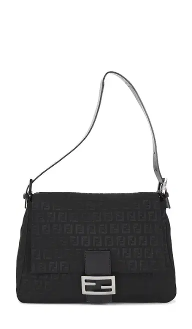 Fendi Zucchino Mama Baguette Shoulder Bag | Thumbnail 11