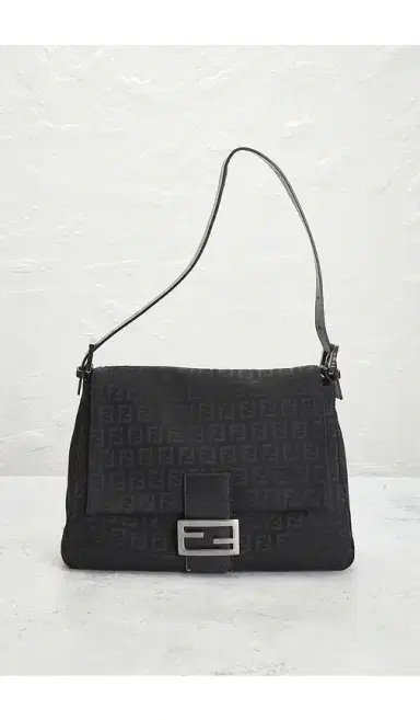 Fendi Zucchino Mama Baguette Shoulder Bag | Thumbnail 12