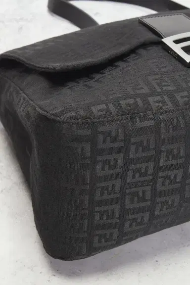 Fendi Zucchino Mama Baguette Shoulder Bag | Thumbnail 10