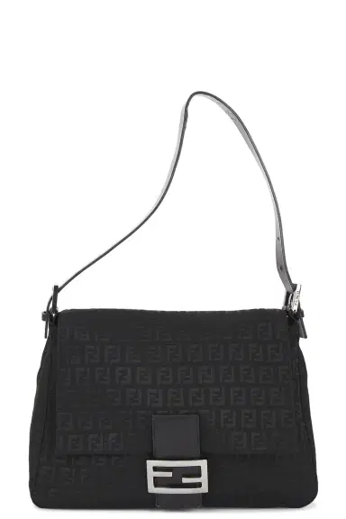 Fendi Zucchino Mama Baguette Shoulder Bag | Thumbnail 1