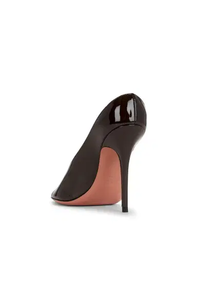 Amina Muaddi Anok 105 Patent Slipper Mule | Thumbnail 3 Amina Muaddi Anok 105 Patent Slipper Mule | Thumbnail 3