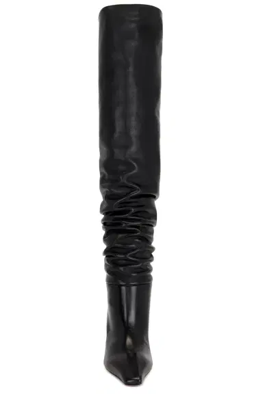 Amina Muaddi Jamie Thigh High 80 Boot | Thumbnail 4 Amina Muaddi Jamie Thigh High 80 Boot | Thumbnail 4