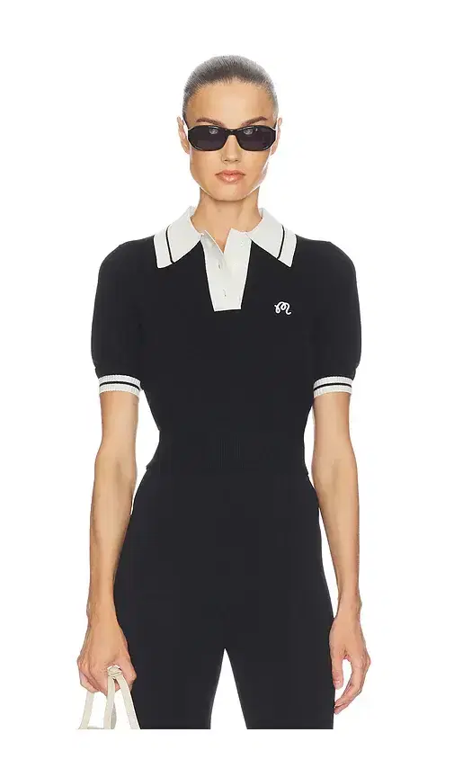 Mikayla Knit Polo Top