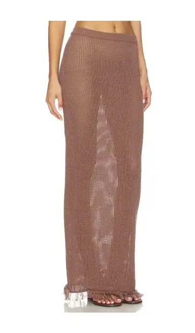 SNDYS Priya Crochet Maxi Skirt | Thumbnail 2