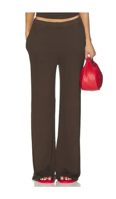 Sprwmn Rib Wide Leg Pants | Thumbnail 1 Sprwmn Rib Wide Leg Pants | Thumbnail 1
