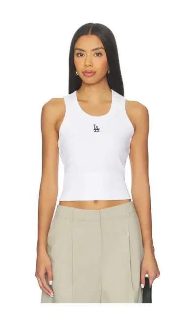Terez x REVOLVE Dodgers Scoop Neck Rib Tank Top | Thumbnail 1 Terez x REVOLVE Dodgers Scoop Neck Rib Tank Top | Thumbnail 1
