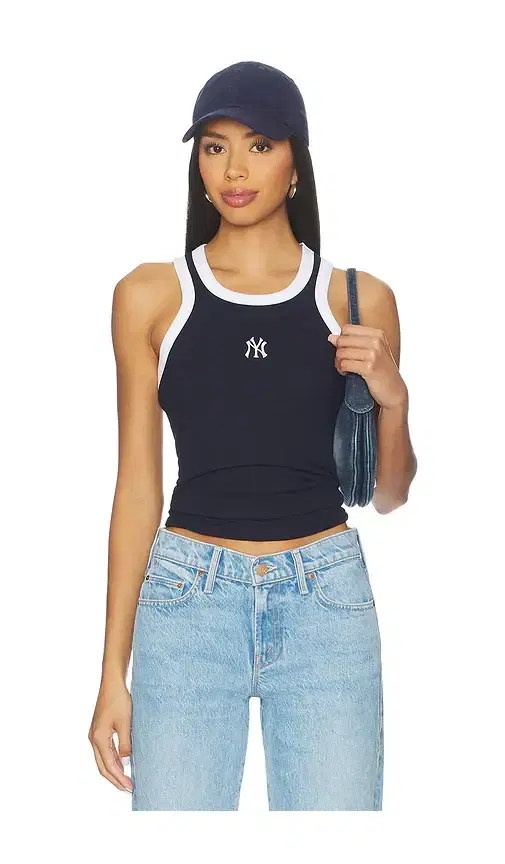 x REVOLVE Yankees Scoop Armhole Rib Tank Top