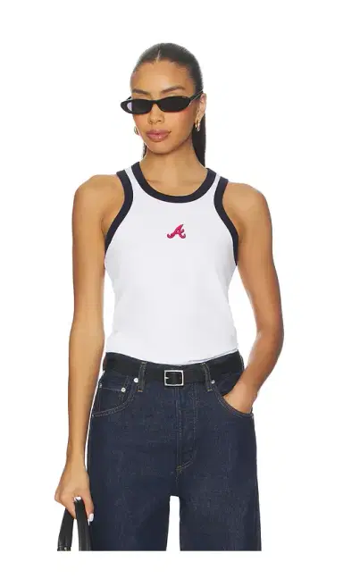Terez x REVOLVE Braves Scoop Armhole Rib Tank Top | Thumbnail 1