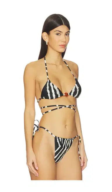 villa fresca Norah Triangle Bikini Top | Thumbnail 2