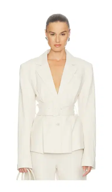 ROTATE Linen Suiting Blazer | Thumbnail 1 ROTATE Linen Suiting Blazer | Thumbnail 1