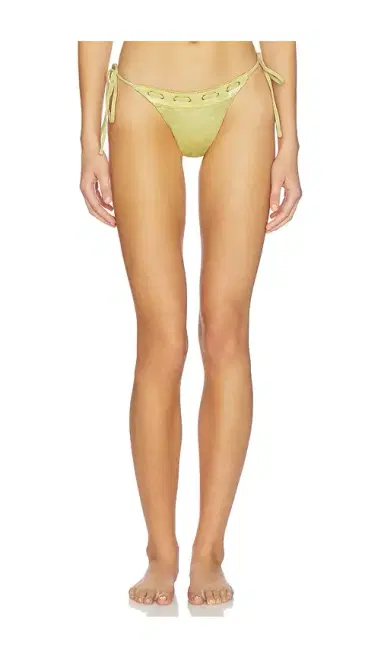 With Jean Juni Eyelet Lace Up Bikini Bottom | Thumbnail 1 With Jean Juni Eyelet Lace Up Bikini Bottom | Thumbnail 1