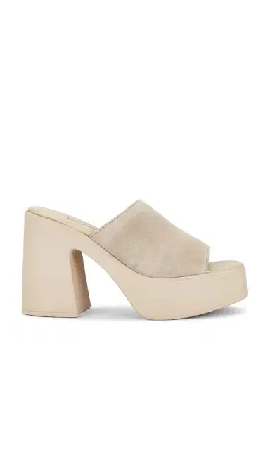 Free People Zoe Platform Sandal In Diamond Suede | Thumbnail 1