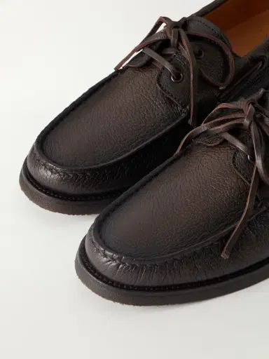 Officine Creative Balfron 002 Leather Boat Shoes - Men | Thumbnail 5