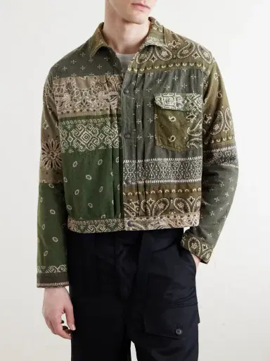 KAPITAL Reversible Bandana-Print Cotton-Flannel Jacket - Men | Thumbnail 3