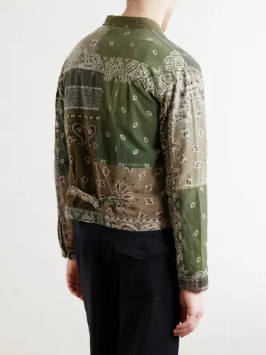 KAPITAL Reversible Bandana-Print Cotton-Flannel Jacket - Men | Thumbnail 4