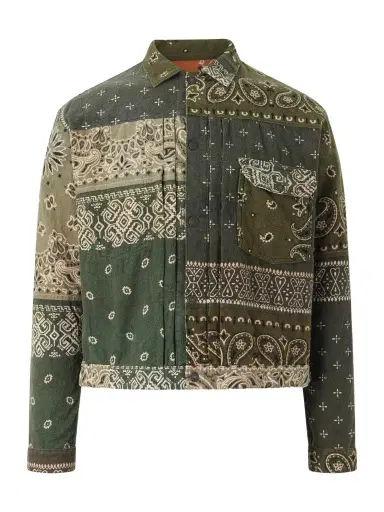 KAPITAL Reversible Bandana-Print Cotton-Flannel Jacket - Men | Thumbnail 1