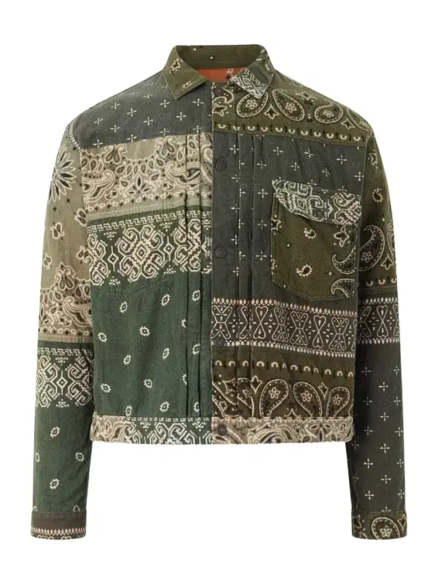 KAPITAL Reversible Bandana-Print Cotton-Flannel Jacket - Men