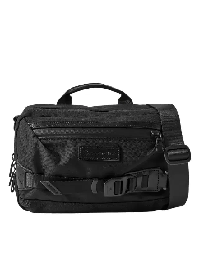 Potential Small Leather-Trimmed CORDURA® Nylon Messenger Bag - Men