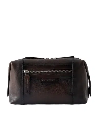 Officine Creative Jules 008 Leather Wash Bag - Men | Thumbnail 1 Officine Creative Jules 008 Leather Wash Bag - Men | Thumbnail 1