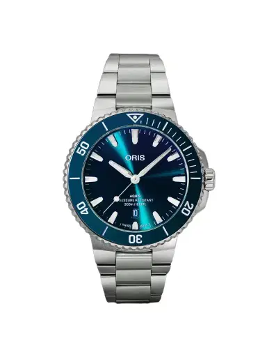 ORIS Aquis Date Automatic Stainless Steel Watch, Ref. 01 733 7789 4135-07 8 23 04PEB - Men | Thumbnail 1 ORIS Aquis Date Automatic Stainless Steel Watch, Ref. 01 733 7789 4135-07 8 23 04PEB - Men | Thumbnail 1