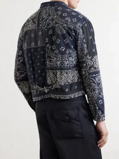 KAPITAL Reversible Bandana-Print Cotton-Flannel Jacket - Men | Thumbnail 4