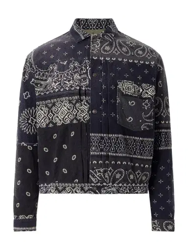 KAPITAL Reversible Bandana-Print Cotton-Flannel Jacket - Men | Thumbnail 1