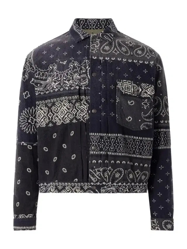 KAPITAL Reversible Bandana-Print Cotton-Flannel Jacket - Men