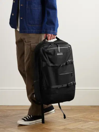 Master-Piece Potential 3Way Convertible Leather and Canvas-Trimmed CORDURA® MasterTeX Backpack - Men | Thumbnail 2 Master-Piece Potential 3Way Convertible Leather and Canvas-Trimmed CORDURA® MasterTeX Backpack - Men | Thumbnail 2