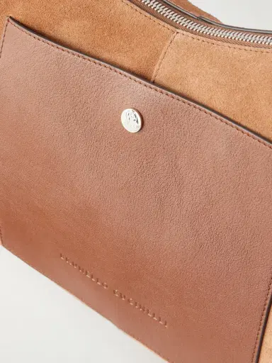 Brunello Cucinelli Leather-Trimmed Suede Tote Bag - Men | Thumbnail 5 Brunello Cucinelli Leather-Trimmed Suede Tote Bag - Men | Thumbnail 5