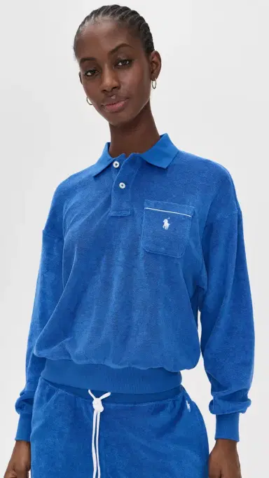 Polo Ralph Lauren Terry Polo Top | Thumbnail 2