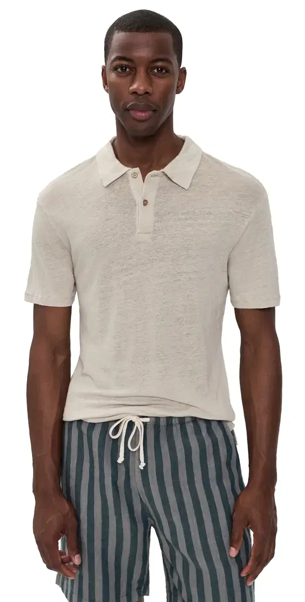 inen Knit Polo Bone