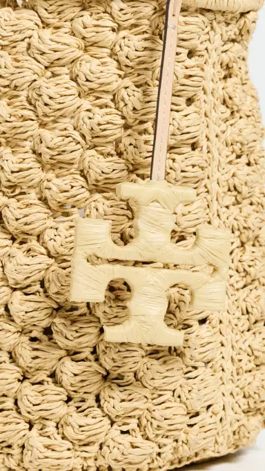 Tory Burch Ella Hand Crochet Popcorn Stitch Bucket Bag | Thumbnail 5 Tory Burch Ella Hand Crochet Popcorn Stitch Bucket Bag | Thumbnail 5