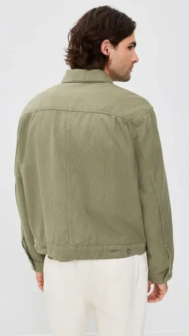 Norse Projects Storadal Type II Jacket Vetiver | Thumbnail 3